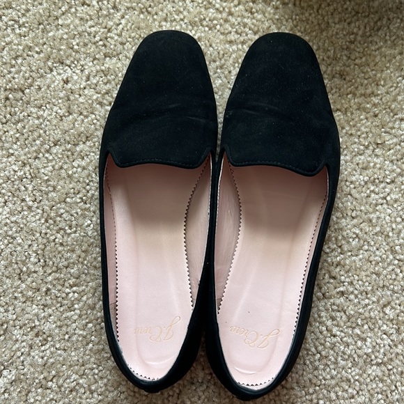 J. Crew Sz 7 Black smoking slipper - Picture 3 of 4